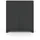 MID.YOU Highboard 100 x 117 x 35 cm Schwarz