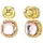 Swarovski Ohrhänger Chroma mehrfarbig 5692492