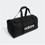 adidas Linear Duffelbag Black / Black / White M