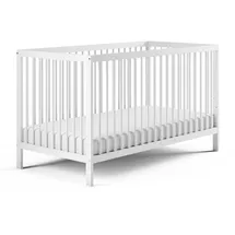 Kids Collective Babybett Gitterbett Weiß 60 x 120 cm