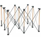 Bora Untergestell Stahl 915 mm grau