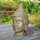 ECD Germany Buddha Figur Kopf Statue 74,5 cm Bronzeoptik Polyresin, für Yoga, Feng Shui oder Meditationsraum, Innen/Außen Skulptur Dekofigur & Bronze