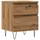 vidaXL Nachtschrank Artisan-Eiche 40 x 35 x 50 cm Braun