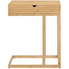 [en.casa] Kåfjord Beige Bambus 68 x 55 x 35 cm