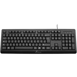 MediaRange Kabelgebundene Tastatur, QWERTZ, Schwarz