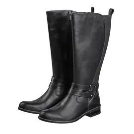 sheego Schlupfstiefel Damen Schwarz 40