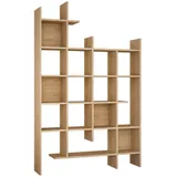 CaliCosy Regal Holz H188 cm 18 Fächer