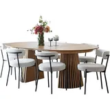 VCM Ebuy24, Essgruppe, Essgruppe Tokyo 7-teilig (MDF)