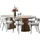 VCM Ebuy24, Essgruppe, Essgruppe Tokyo 7-teilig (MDF)