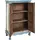 OTTO home Highboard 80 x 120 x 40 cm Antik Blau / Creme