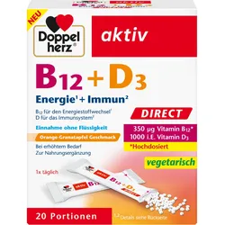 Doppelherz aktiv B12 + D3 DIRECT