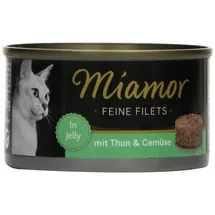 Miamor Feine Filets Thun & Gemüse 24 x 100 g