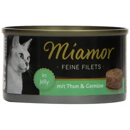 Miamor Feine Filets Thun & Gemüse 24 x 100 g