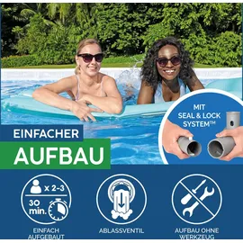 BESTWAY Power Steel Frame Pool 956 x 488 x 132 cm