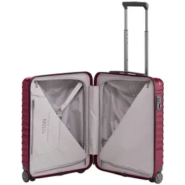 Titan Litron 4-Rollen Cabin 55 cm / 44 l kirschrot