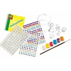 SES Creative Bastelset Diamanzo Ringe+Armbänder 14706