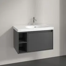 Villeroy & Boch Skyla Waschtischunterschrank 1 Auszug, 772 x 436 x 439 mm, Graphite
