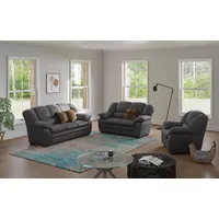 Cotta Polstergarnitur COTTA "Casino", braun (fango,), H:88cm T:92cm, FSC-zertifizierter