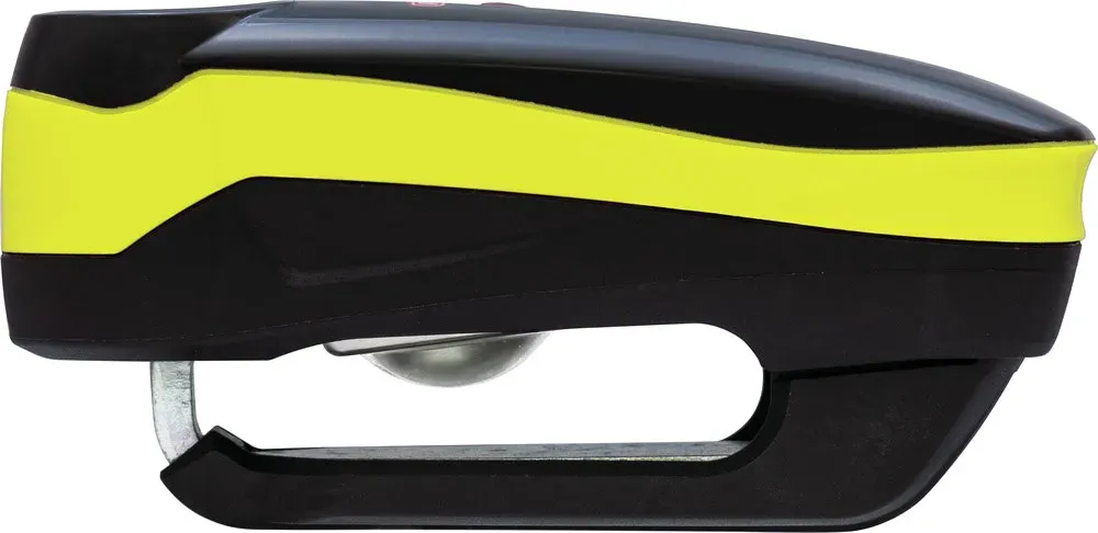 Abus Detecto 7000 RS1, blocage du disque de frein avec alarme - Noir/Jaune