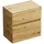 Burgbad Lin20 Unterschrank 60 x 58 x 36 cm Eiche Dekor Urban