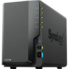 Synology DiskStation DS224+ NAS System 2-Bay inkl. 2x Gb LAN