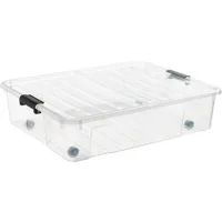 Plast Team Unterbettbox 49 l 1-tlg. transparent