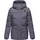 Ragwear Damen Winterjacke mit Hahnentritt-Muster