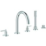 GROHE Atrio 5-Loch-Wannen-Kombination 29407000 mit Hebelgriff, chrom