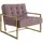 s-style möbel Loungesessel Tampa Samtstoff 0 x 0 x 0 cm Rosa
