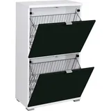 Germania COLORADO 53 x 91 x 30 cm schwarz-weiß matt / schwarz