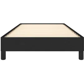 vidaXL Bettgestell 90 x 200 cm Schwarz