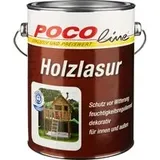 POCOline Acryl Holzlasur palisander ca. 2,5 l - Palisander