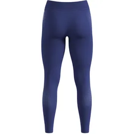Odlo Performance Warm Eco Big Logo Bottom Long Tight Damen-blau, Größe L