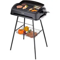 Elektrogrill Cloer-6750 Standgrill mit abnehmbarem Fuß, 2000 W