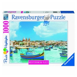 Ravensburger Puzzle Mediterranean Places 2020 Malta, 1000 Puzzleteile bunt