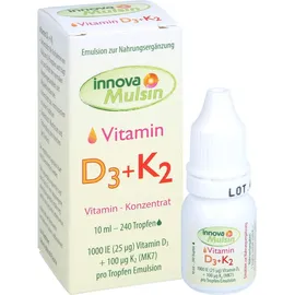 INNOVAVITAL GMBH innovamulsin Vitamin D3+K2 Emulsion 10 ml