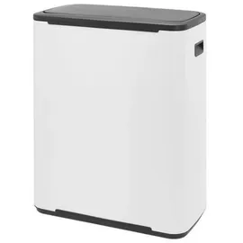 Brabantia Bo Touch Bin 2 Innen eimern, 2 x 30 Liter, Weiß