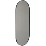 Frost Unu Wandspiegel 4145 oval 140 x 60cm) schwarz matt - schwarz matt