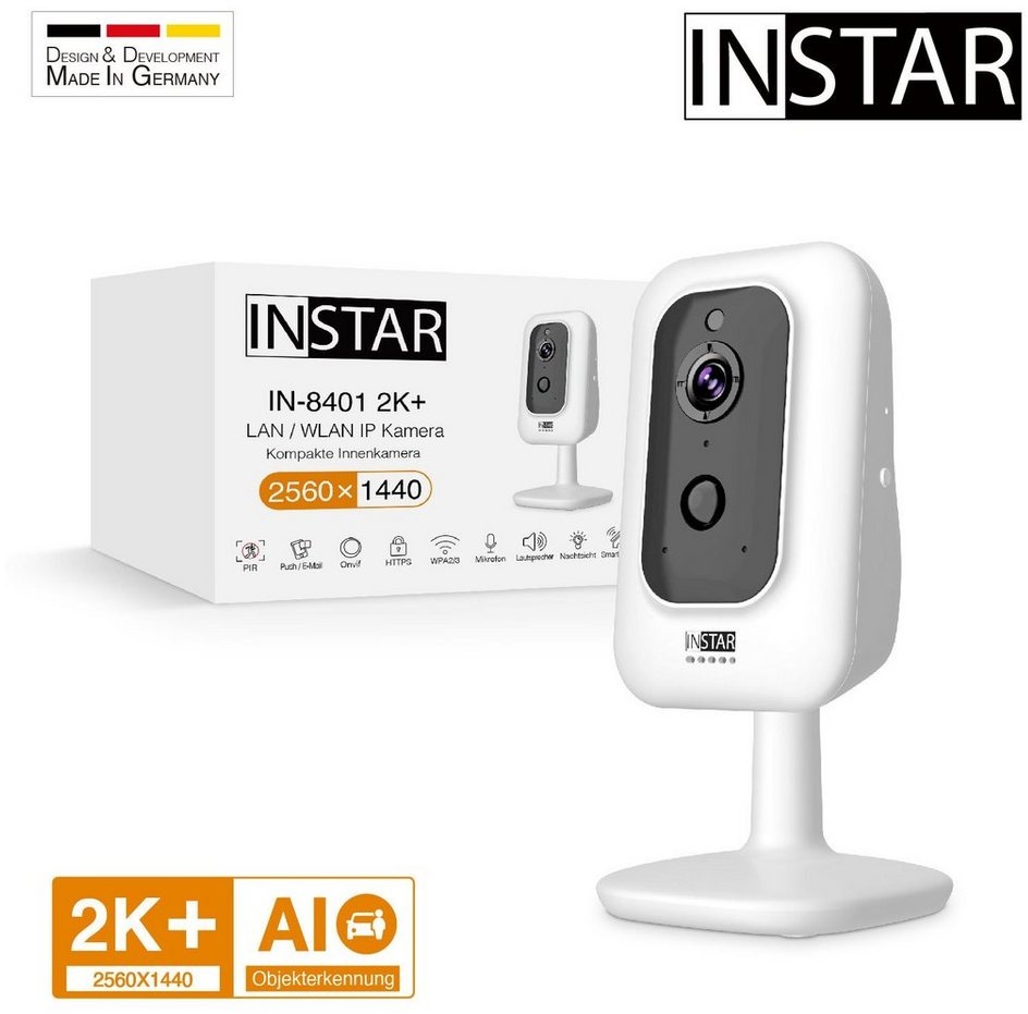 INSTAR IN-8401 2K+ IP-Überwachungskamera weiß