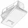 Hinno Feststeller HINNO "hinno-stop HS01" Gr. 1, transparent, B:0,73cm H:2cm L:0,48cm, Kunststoff, Gardinenbefestigungen, HINNO Clic-Feststeller