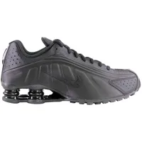 Nike Shox R4, Herren Leichtathletikschuhe, Schwarz (Black/Black/Black/White 44), 42.5 EU - 42.5 EU