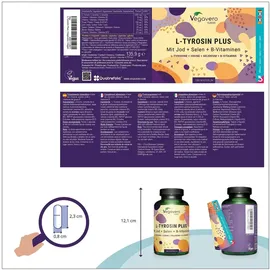 Vegavero L-Tyrosin Plus Kapseln 180 St.