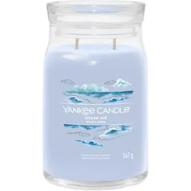 Yankee Candle Ocean Air große Duftkerze 567 g blau