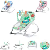 Chipolino Babywippe Baby Spa 2 in 1 elektrisch Stuhl Schaukelfunktion Spielbogen grün