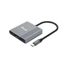 Equip 3-in-1-USB-C-zu-HDMI-/USB-A-/USB-PD-Adapter,