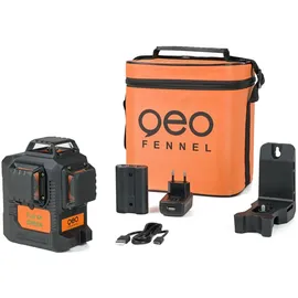 geo-FENNEL FLG 6X-GREEN Kreuzlinienlaser 3 x 360°, grün, selbstnivellierend, 30 m