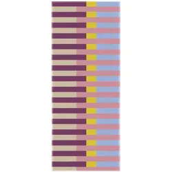 Badetuch Algarve Streifen bunt mehrfarbig, Designer Remember, 0.4x80 cm