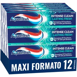 Aquafresh Intense Clean Zahnpasta 12 x 75 ml