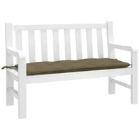 VidaXL Gartenbank-Auflage Melange Taupe 120x50x7 cm Stoff