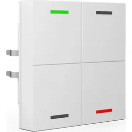 MDT Taster Light 55 4fach RGBW Temperatursensor